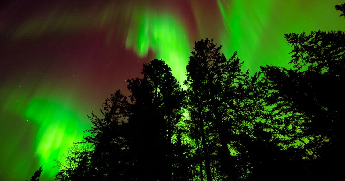 Northern lights over Riding Mountain National Park - quick loans Manitoba