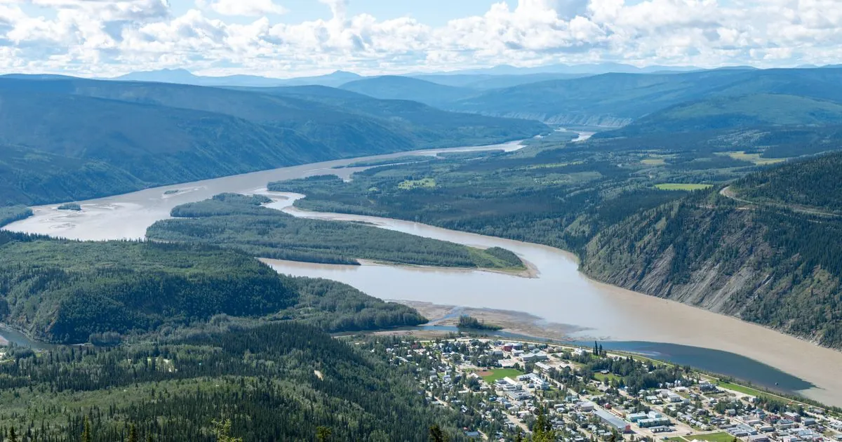 Dawson City on the Yukon River, where quick loans Canada lenders offer are capped at 35% APR